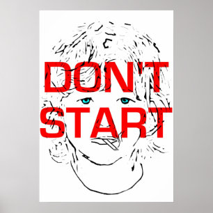 Roken niet poster