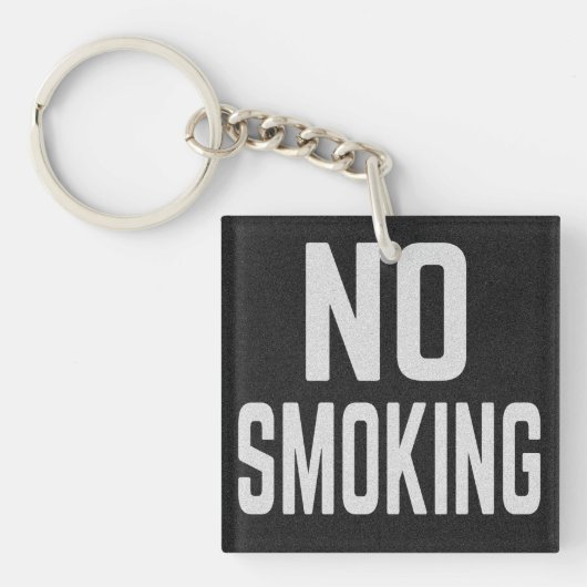 Roken Niet Toegestaan Sleutelhanger (Voorkant)