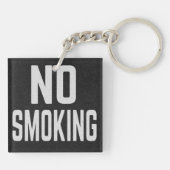Roken Niet Toegestaan Sleutelhanger (Achterkant)