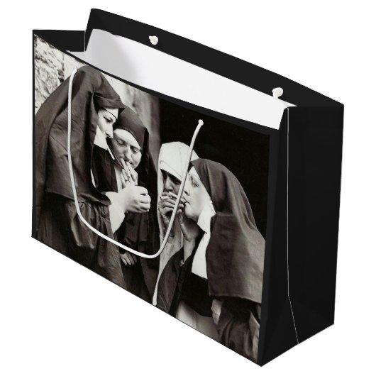 Roken Nuns fotografie Groot Cadeauzakje (Voorkant Gekanteld)