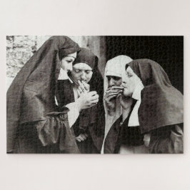 Roken Nuns  fotografie Legpuzzel