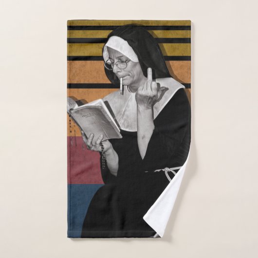 Roken Nuns Retro-stijl Bad Handdoek (Handdoek)