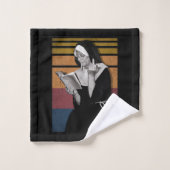 Roken Nuns Retro-stijl Bad Handdoek (Wasdoekje)