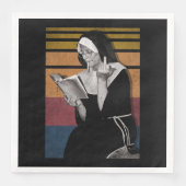 Roken Nuns Retro-stijl Servet (Voorkant)