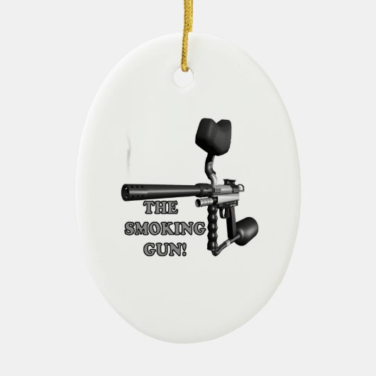 Roken Pistool Keramisch Ornament (Voorkant)