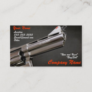 Roken pistool visitekaartje