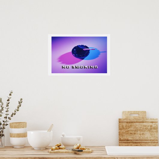 roken poster (Keuken)