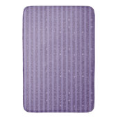 Roken Pruim Glitter Stijl Horizontale Strepen Badmat (Voorkant Verticaal)