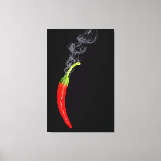 Roken Red Hot Chili Pepper Canvas Afdruk (Voorkant)