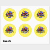 Roken Ronde Sticker (Vel)
