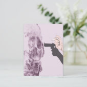 Roken schaadt uzelf, afdrukbare wandkunst briefkaart (Staand voorkant)