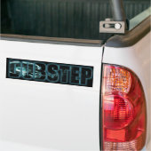 Roken Schuif DubStep Sticker (Op Truck)
