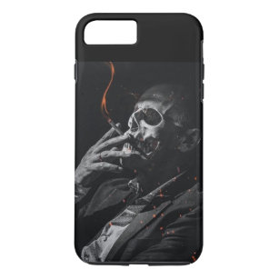 Roken Skelet Sigarette iPhone 8/7 Plus Hoesje