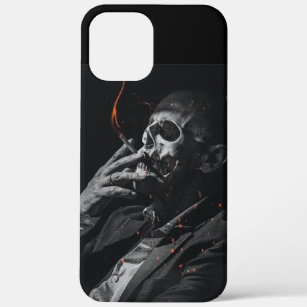Roken Skelet Sigarette Case-Mate iPhone Case