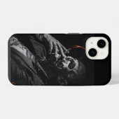 Roken Skelet Sigarette iPhone Hoesje (Achterkant horizontaal)