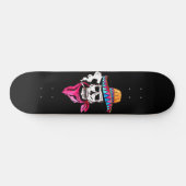 Roken Skeleton Cowboy Persoonlijk Skateboard (Horizontaal)