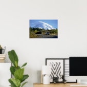 Roken sneeuwtop poster (Thuiskantoor)