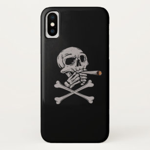 Roken, stekken en snijputten van de schedel Case-Mate iPhone case