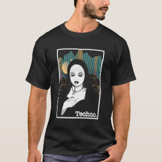 Roken Techno Nun Religion Electronic Bass Music T-shirt