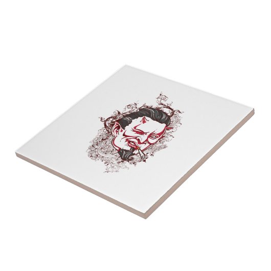 Roken Tegeltje (Zijkant)