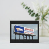 Roken tegen roken - briefkaart (Staand voorkant)