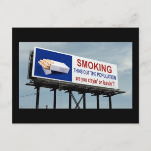 Roken tegen roken - briefkaart