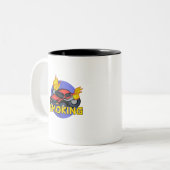 Roken Tweekleurige Koffiemok (Voorkant links)