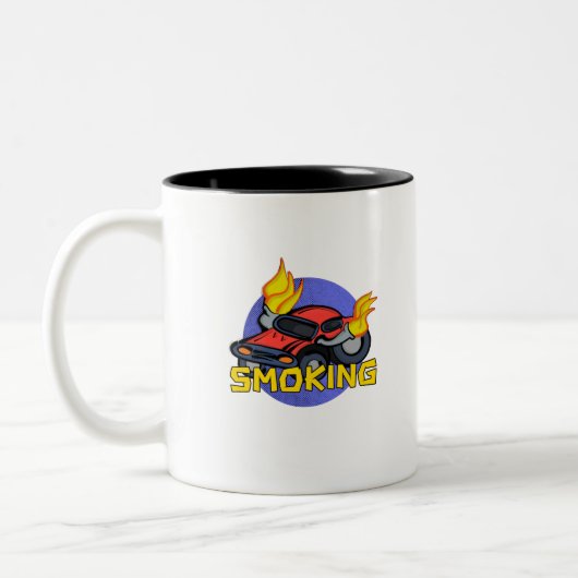 Roken Tweekleurige Koffiemok (Links)