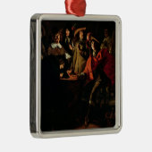 Roken van de bewakers, 1643 metalen ornament (Rechts)