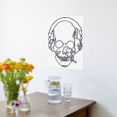 Roken van de huid folie afdrukken (Laag (Keuken))