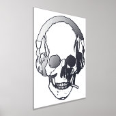 Roken van de huid folie afdrukken (Laagn)