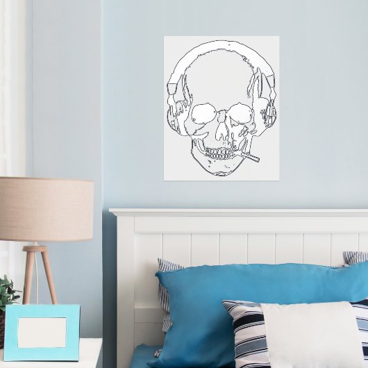 Roken van de huid folie afdrukken (Insitu (Slaapkamer))