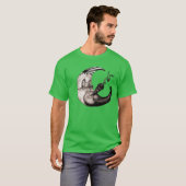 Roken van de microfoon t-shirt (Voorkant volledig)