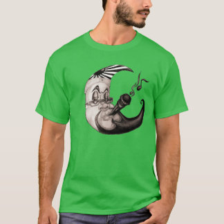 Roken van de microfoon t-shirt