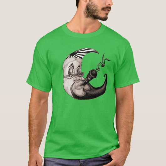 Roken van de microfoon t-shirt (Voorkant)