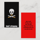 Roken van een sjabloon voor visitekaartjes beëindi (Voorkant / Achterkant)