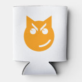 Roken van Emoji Cat Blikjeskoeler (Voorkant)