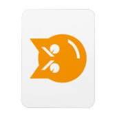 Roken van Emoji Cat Magneet (Verticaal)