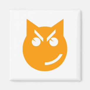 Roken van Emoji Cat Magneet