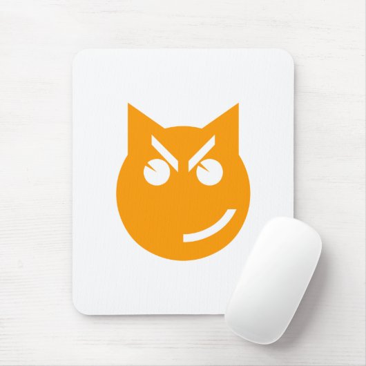 Roken van Emoji Cat Muismat (Met muis)