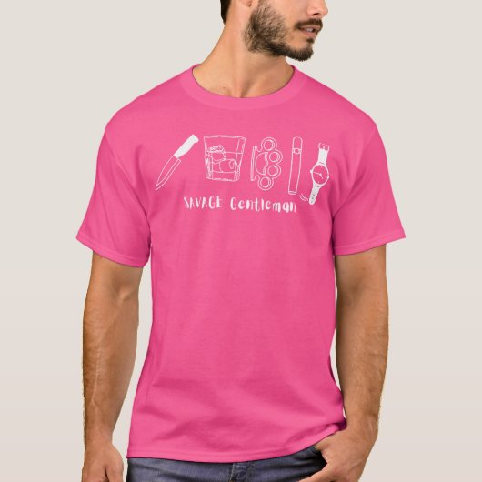 Roken van herensigaren t-shirt (Voorkant)