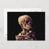 Roken van het skelet van Van Gogh Briefkaart (Voorkant / Achterkant)
