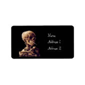 Roken van het skelet van Van Gogh Etiket (Voorkant)