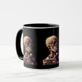 Roken van het skelet van Van Gogh Mok (Voorkant links)