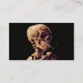 Roken van het skelet van Van Gogh Visitekaartje (Achterkant)