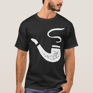Roken van pijpen t-shirt