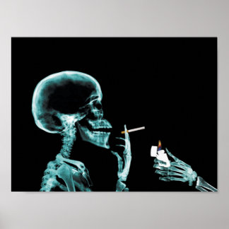 roken van röntgenposter poster