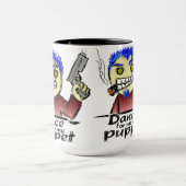 Roken van varkens met een Pistool Mok (Midden)