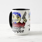 Roken van varkens met een Pistool Mok (Voorkant links)