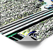 Roken Vapende Vape E Cig Poster (Hoek)